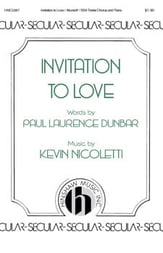 Invitation to Love SSA choral sheet music cover